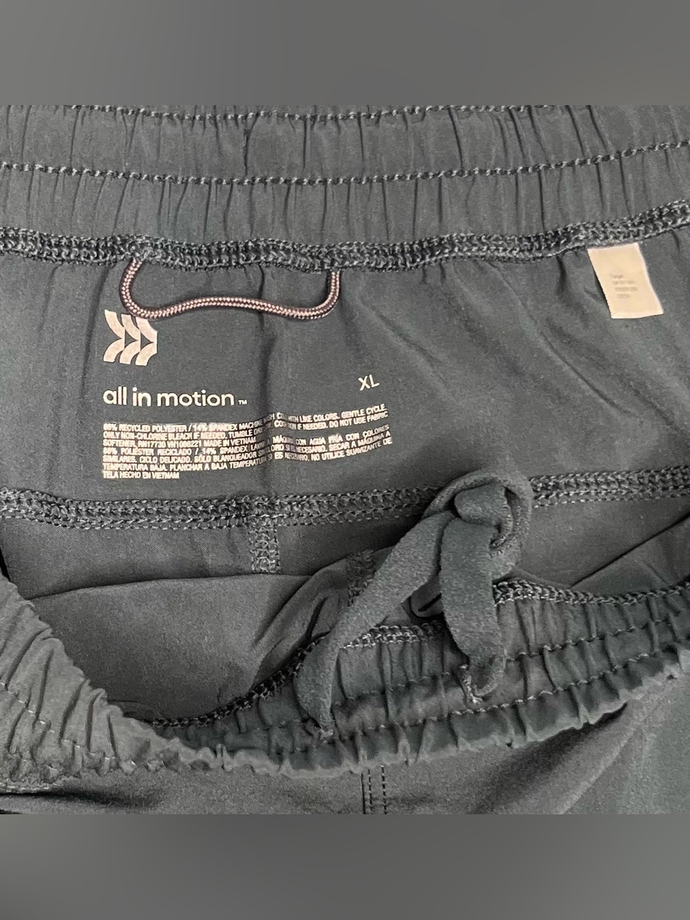NWT ‘all in motion’ Men's Athletic Shorts in Navy Blue - Picture 4 of 4